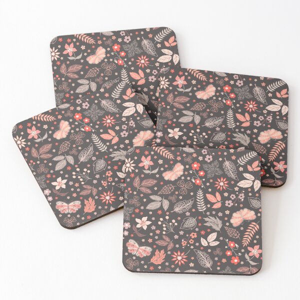 Item preview, Botanical Leaves Butterfly Floral flowers designed and sold by Nicola-Rowe.
