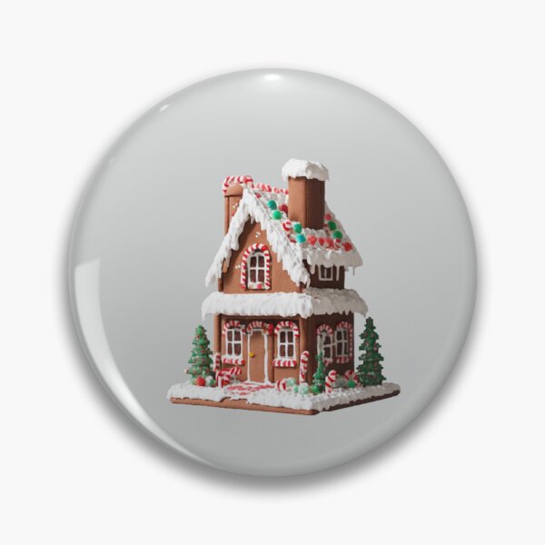 Item preview,  Pixel Art Gingerbread House Design Print  designed and sold by randomtdesigns.