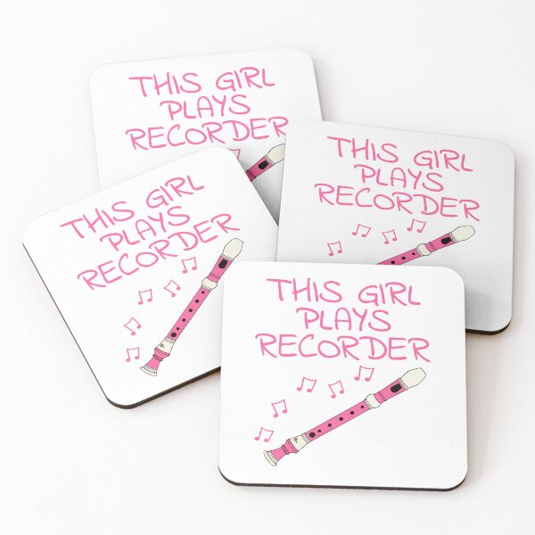 Item preview, This Girl Plays Recorder, Female Recorderist, Woodwind Musician designed and sold by doodlerob.
