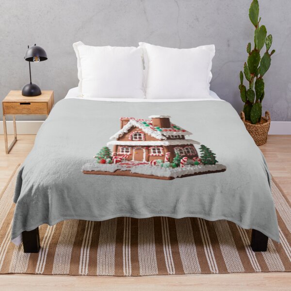 Item preview, Pixel Art Gingerbread House Design Print designed and sold by randomtdesigns.