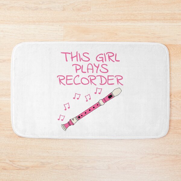Item preview, This Girl Plays Recorder, Female Recorderist, Woodwind Musician designed and sold by doodlerob.