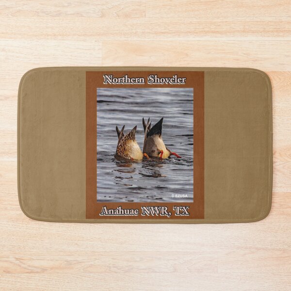 Item preview, Give The Bird To Your Lover. Northern Shoveler, Anahuac NWR, Texas. designed and sold by MoreEZUSA-Here.