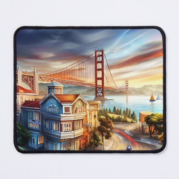 Item preview, Golden Gate Bridge, graffiti, designed and sold by KICIART.