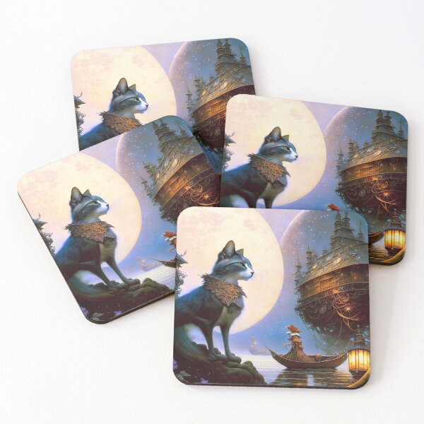 Item preview, Cat looking into the future designed and sold by M-Y-A-R-T-.