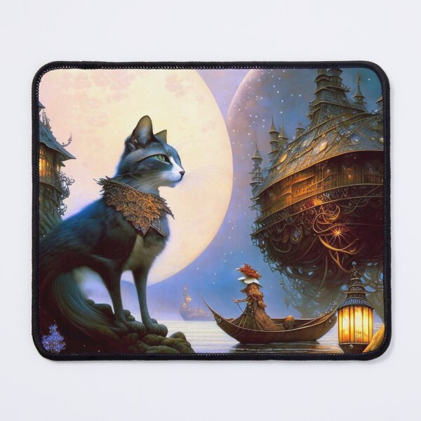 Item preview, Cat looking into the future designed and sold by m-y-A-I-A-R-T-.