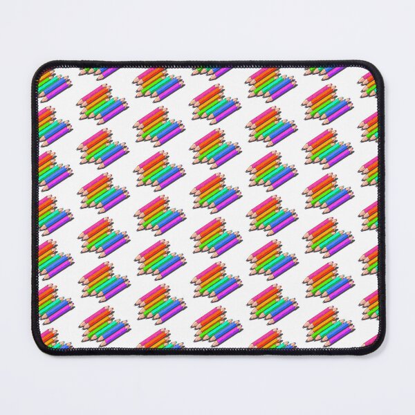 Item preview, Colored Pencils and Graphite Pencils of the Rainbow Laptop Sticker and Shirt Design by Zeesdesign on Redbubble designed and sold by ZEESDESIGN.