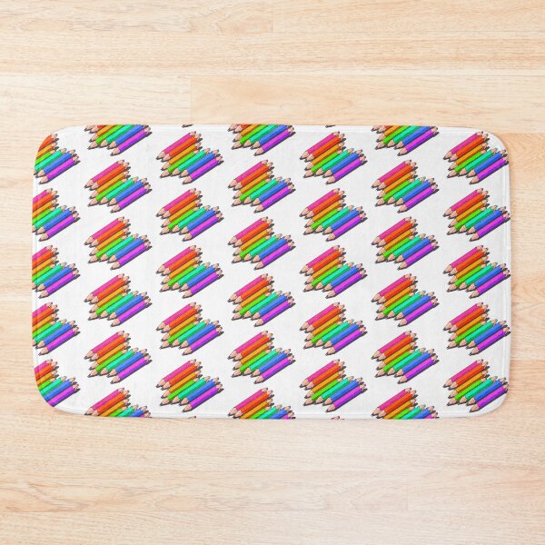 Item preview, Colored Pencils and Graphite Pencils of the Rainbow Laptop Sticker and Shirt Design by Zeesdesign on Redbubble designed and sold by ZEESDESIGN.