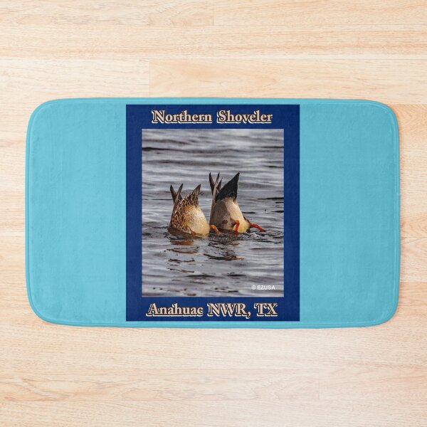 Item preview, Give Someone You Love The Bird, Northern Shoveler, Anahuac NWR, Texas,  designed and sold by MoreEZUSA-Here.