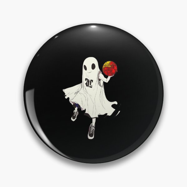 Item preview, Ghost Dribbling with Basketball designed and sold by Thedigital91.