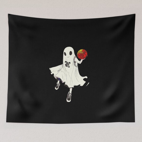 Item preview, Ghost Dribbling with Basketball designed and sold by Thedigital91.