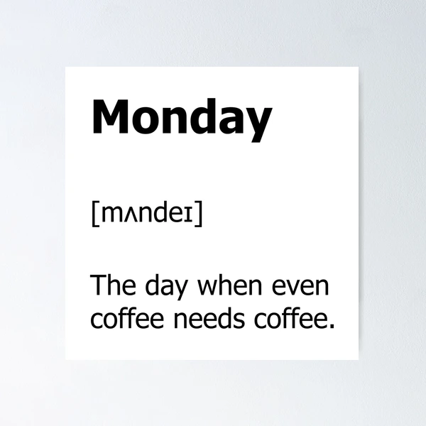 Mondayです。 fposter,small,wall_texture,