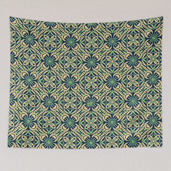 Item preview, seamless pattern wall Art designed and sold by deviatepolo.