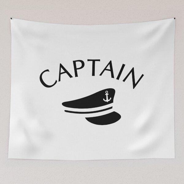 Item preview, CAPTAIN HAS. CAPSULE, BLACK AND WHITE, BY SUBGIRL designed and sold by SUBGIRL.