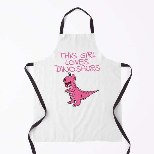 Item preview, This Girl Loves Dinosaurs, Pink T-Rex Dinosaur designed and sold by doodlerob.