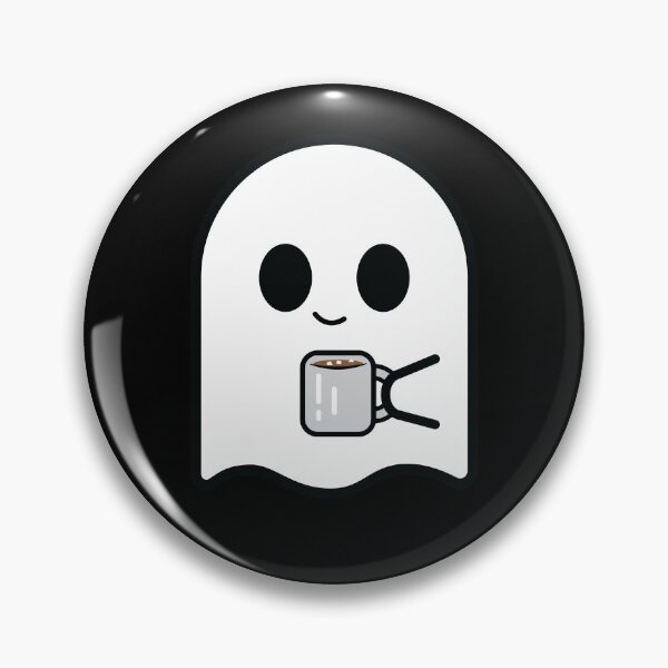 Item preview, Cozy Ghost with Hot Cocoa designed and sold by thomascpark.