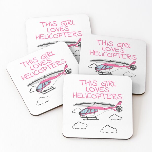 Item preview, This Girl Loves Helicopters, Pink Helicopter, Female Pilot designed and sold by doodlerob.
