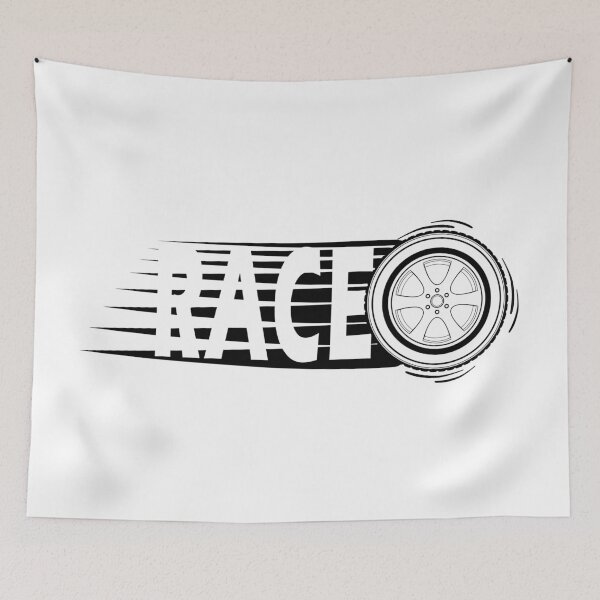 Item preview, RACE Speeding wheel - White designed and sold by Warrioll.