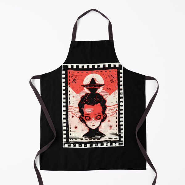 Item preview, Extraterrestrial Red Girl postal stamp- Futuristic designed and sold by octoboobs.