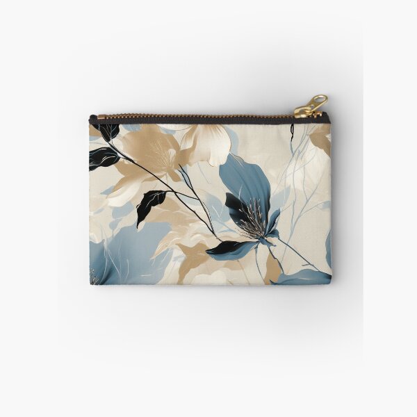 Artikelvorschau, White Blue Floral Seamless Pattern entworfen und verkauft von hargen.