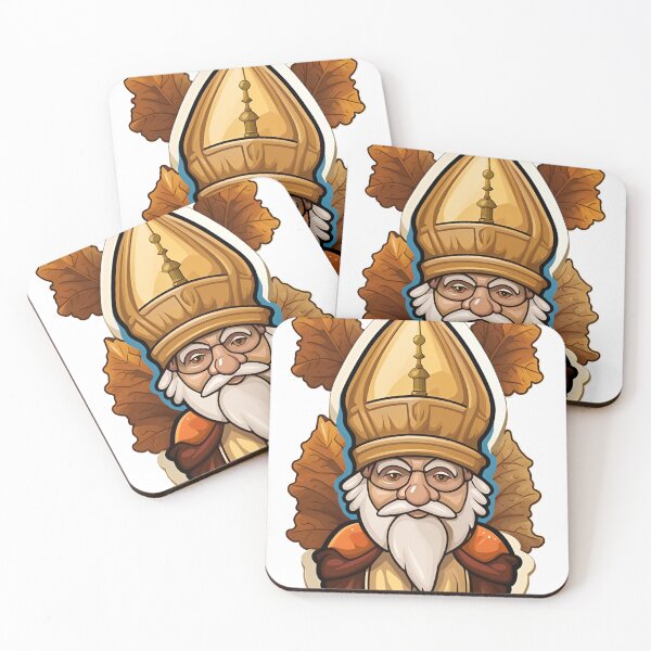 Item preview, Acorn Pope cute funny graphic illustration design designed and sold by ironpalette.