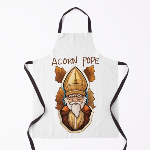 Item preview, Acorn Pope cute funny graphic illustration design designed and sold by ironpalette.