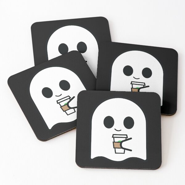 Item preview, Cozy Ghost with Coffee designed and sold by thomascpark.