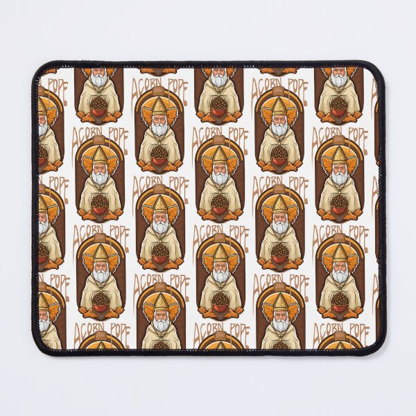 Item preview, Acorn Pope cute funny graphic illustration design designed and sold by ironpalette.