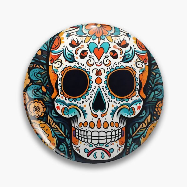 Artikelvorschau, dia de los muertos entworfen und verkauft von patternshoprad.