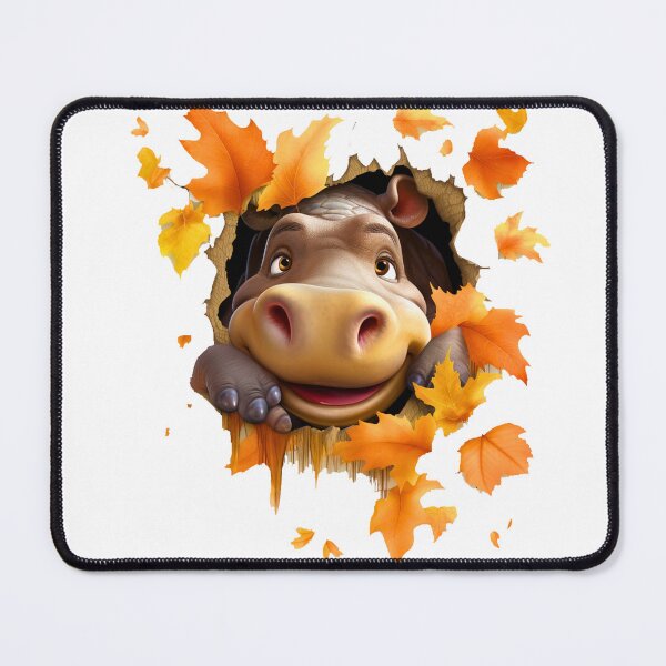 Item preview, Cartoonish Hippo's Halloween Chuckle Tee designed and sold by Moisky Patterns.
