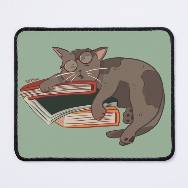 Item preview, Studious Kitten designed and sold by Elenapistacho.