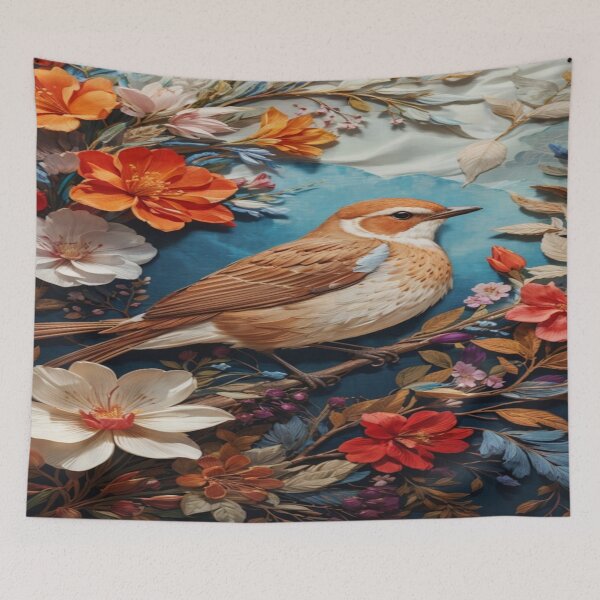 Item preview, Nightingale set in flowers designed and sold by Anna Smit.