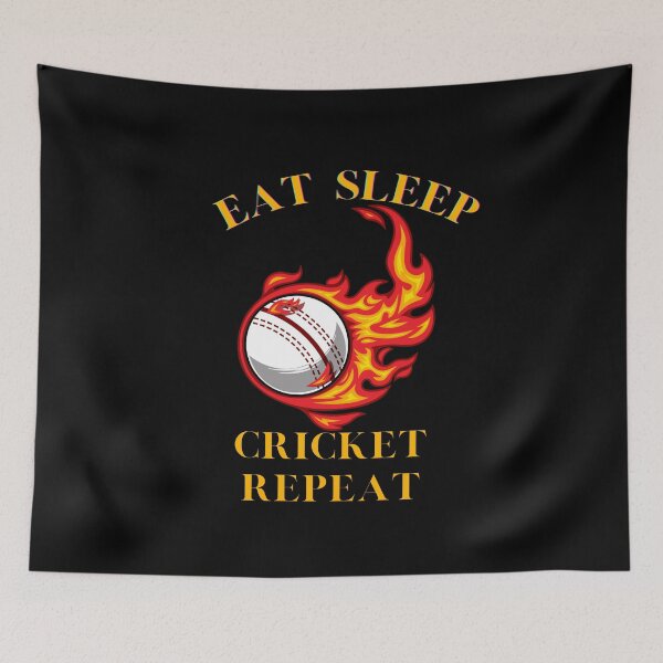Item preview, Eat Sleep Cricket Repeat,funny gift designed and sold by your-t-shirts55.
