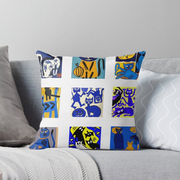 Item preview, Beautiful Abstract Art Cats designed and sold by Artcollectionus.
