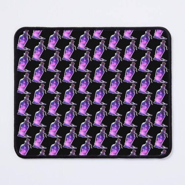 Item preview, Magical Dark Purple Corked Potion Bottle Laptop Sticker Design by Zeesdesign on Redbubble Dark Background designed and sold by ZEESDESIGN.