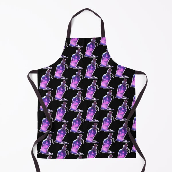 Item preview, Magical Dark Purple Corked Potion Bottle Laptop Sticker Design by Zeesdesign on Redbubble Dark Background designed and sold by ZEESDESIGN.