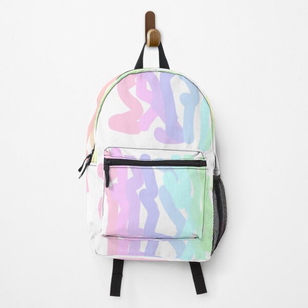 Item preview, Pastel Colors Squiggle Abstract Art Stripes designed and sold by DianeBP.