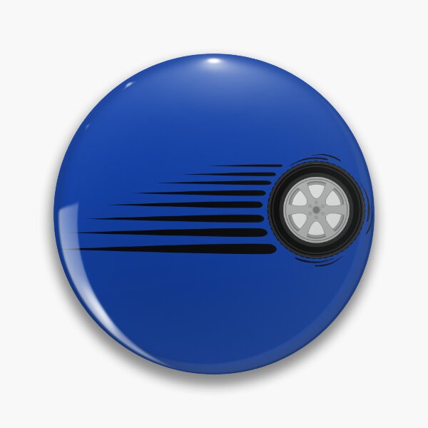 Item preview, Speeding wheel - Blue designed and sold by Warrioll.