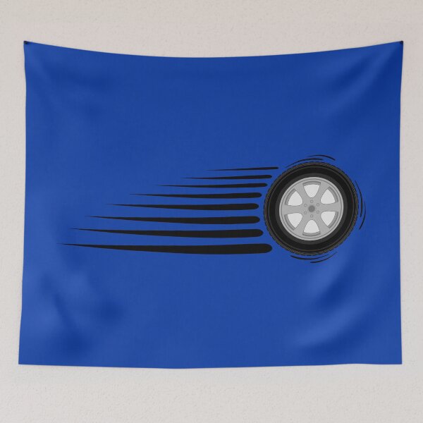 Item preview, Speeding wheel - Blue designed and sold by Warrioll.