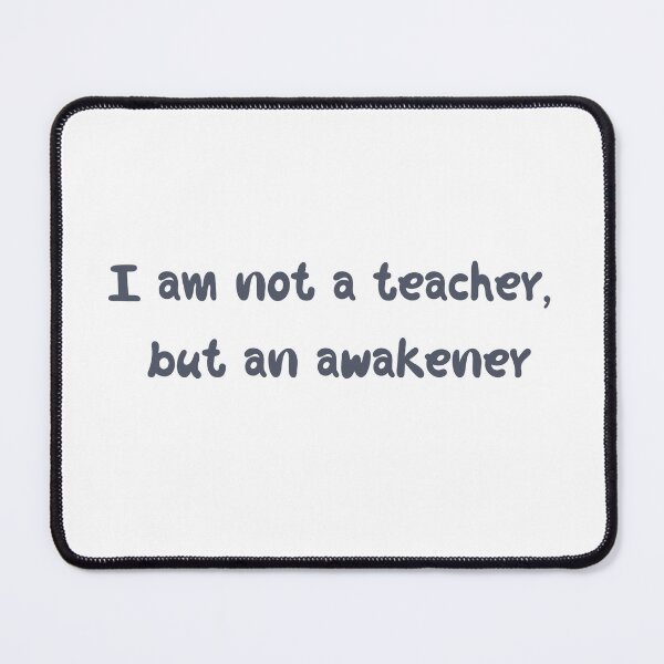 Item preview, Frost's Enlightenment: Not a Teacher, but an Awakener" designed and sold by wordartistry.