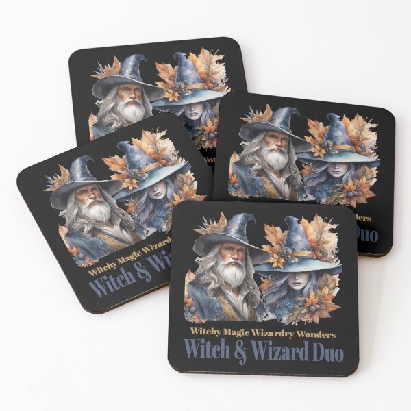 Item preview, Witch And Wizard Halloween Couples designed and sold by al21ex.