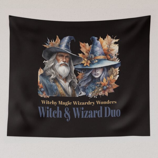 Item preview, Witch And Wizard Halloween Couples designed and sold by al21ex.