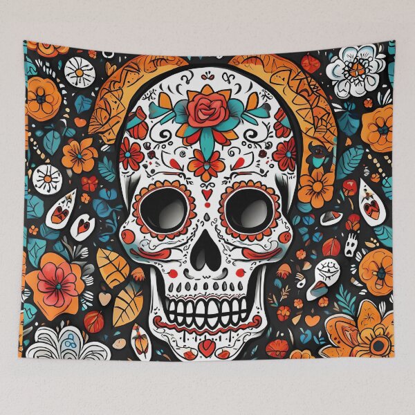 Item preview, Dia de Muertos  weeeee designed and sold by patternshoprad.