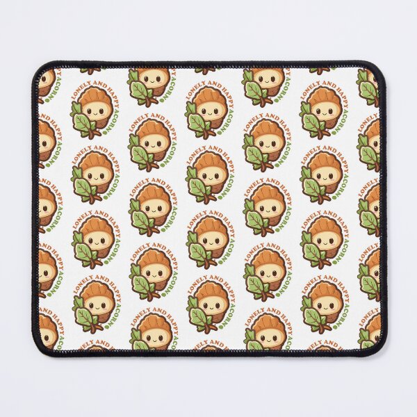 Item preview, lonely and happy Acorn cute funny graphic illustration design designed and sold by ironpalette.