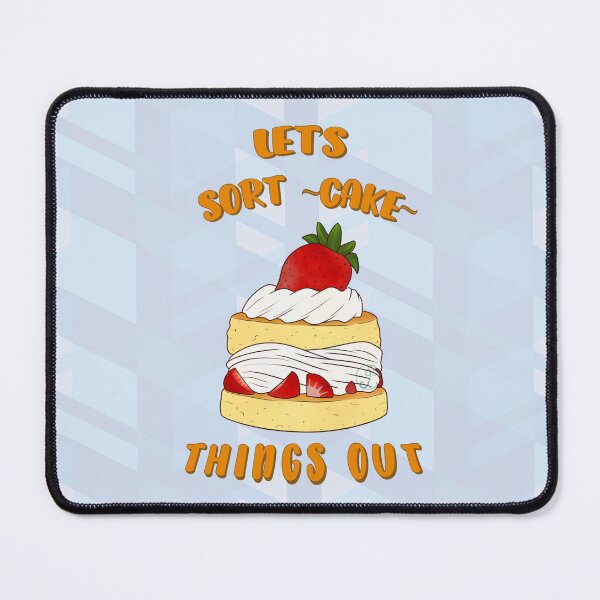 Item preview, Desserts - Let's sort-cake things out designed and sold by Juditangelo.