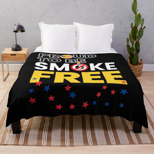 Item preview, Proud to be Smoke Free Quit Smoking Smokeout Day designed and sold by BunBuntheDog-.