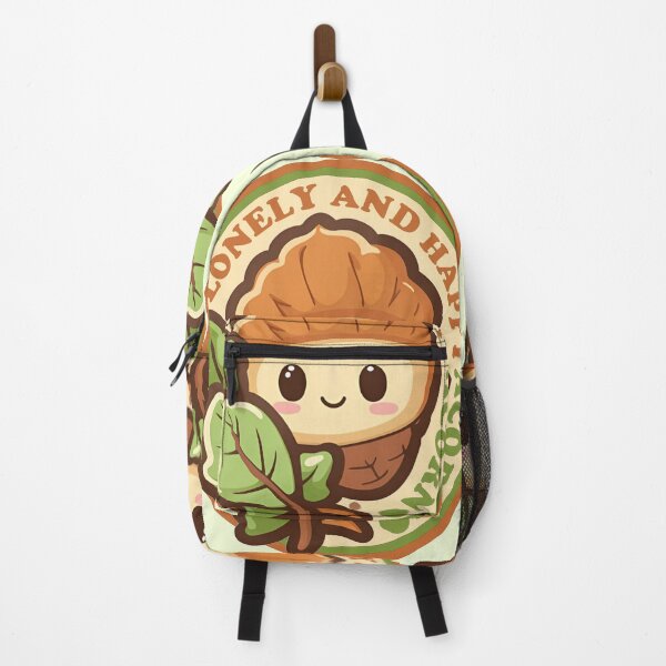 Item preview, lonely and happy Acorn cute funny graphic illustration design designed and sold by ironpalette.