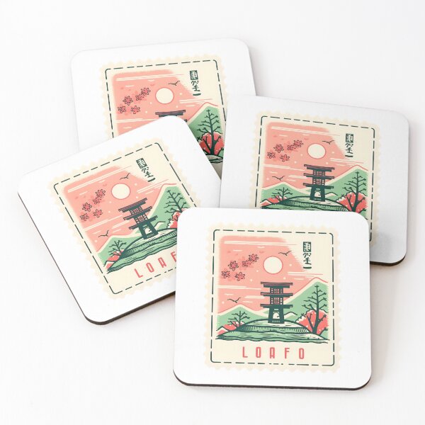 Aperçu de l'œuvre Timbre postal de scènes de détente créée et vendue par x000lol000x.