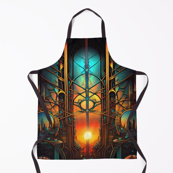 Item preview, “Cyberpunk Mosaic: Futuristic Circuit Art” designed and sold by Art-Vortex-fr.