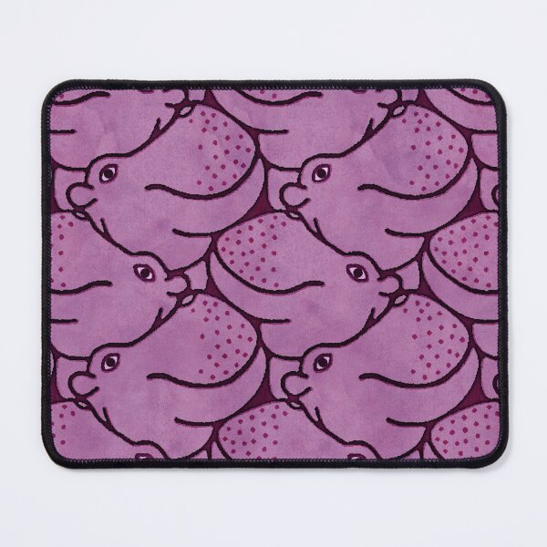 Item preview, Heads Up Hippos - plum designed and sold by Hippopottermiss.