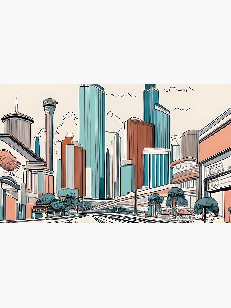 Thumbnail 4 of 4, Coffee Mug, Las Vegas Skyline Minimalistic Drawing designed and sold by Patricks-Art.